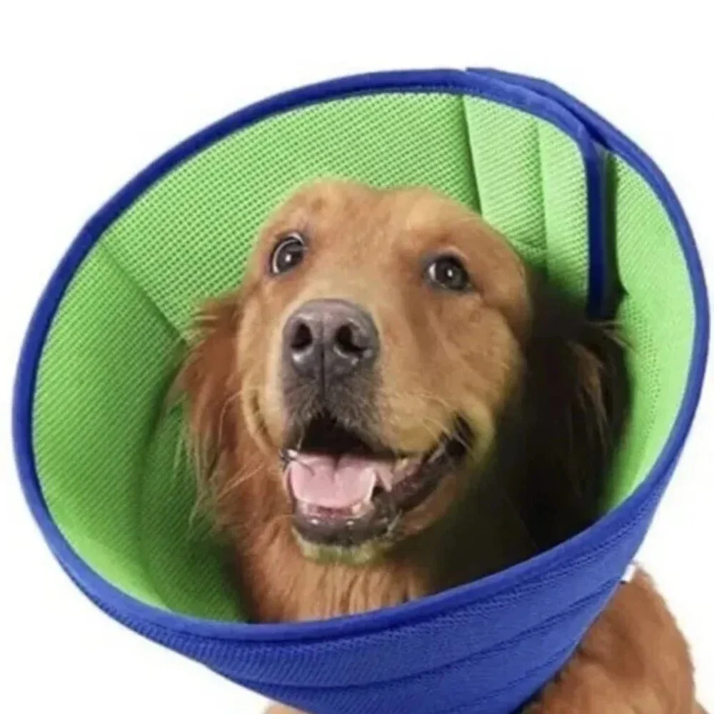 BOOMAKER Extra Soft Dog Recovery Cone Collar Size 8, 9 Post Surgery